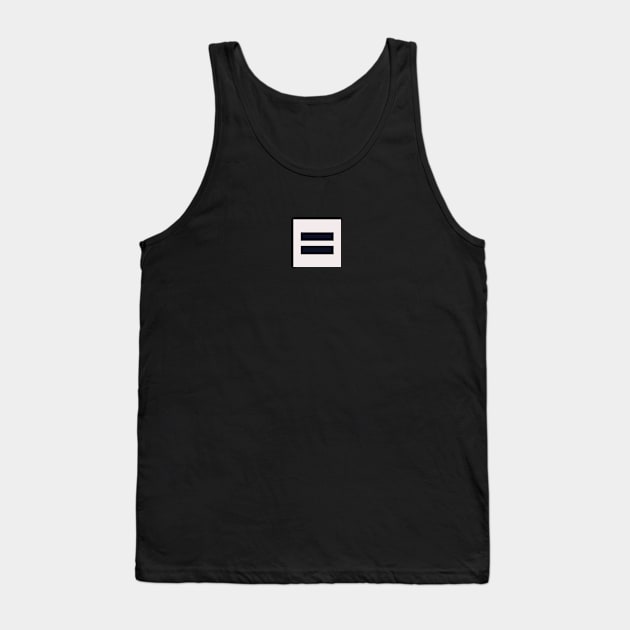 Grey Equality T-shirt Tank Top by silversurfer2000